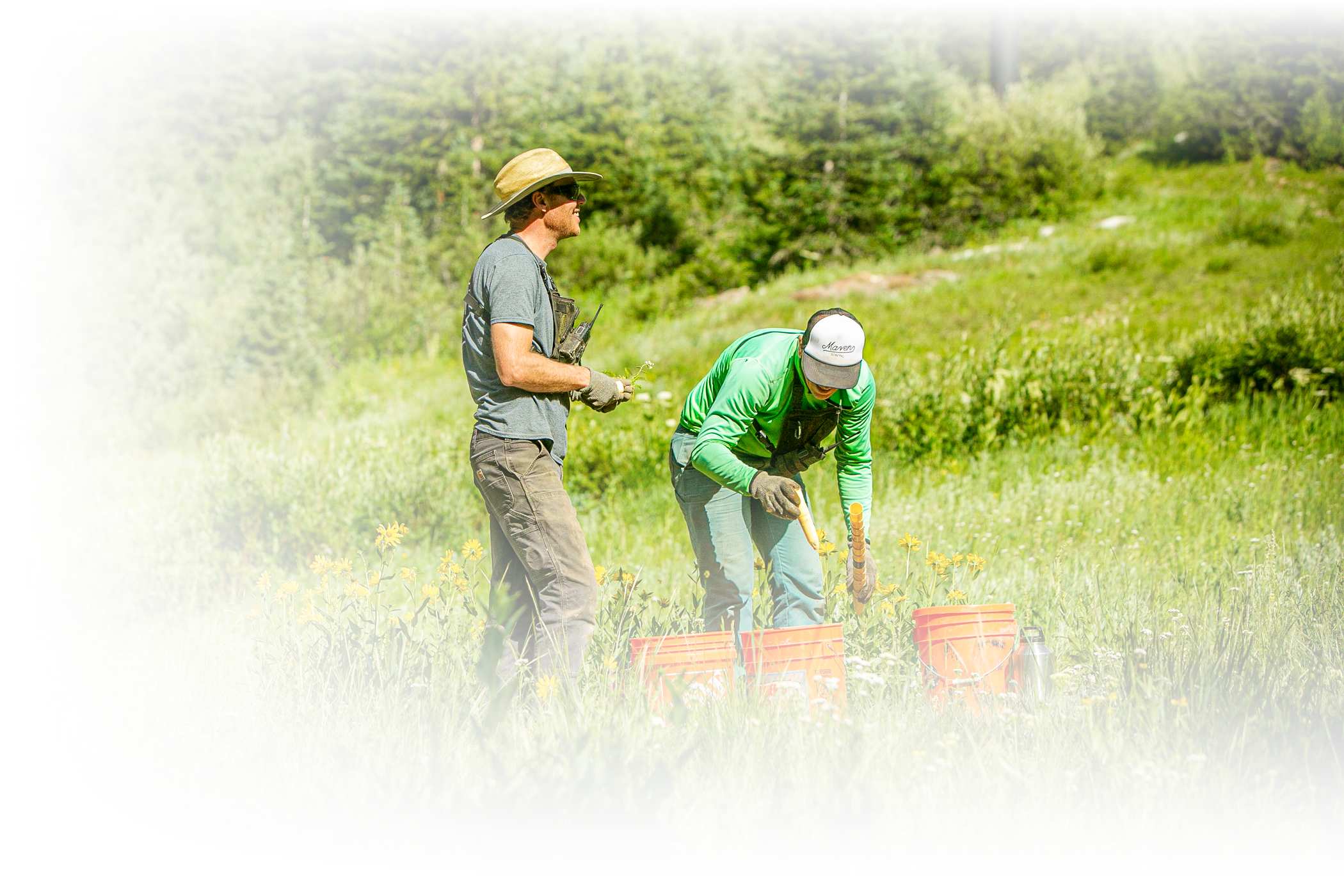 Andy Gishen and Coleman Worthen of the Alta Environmental Center